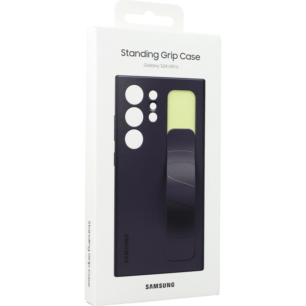 Etui Samsung Silicone Grip Cover do Galaxy S23 Ultra 5G, czarne